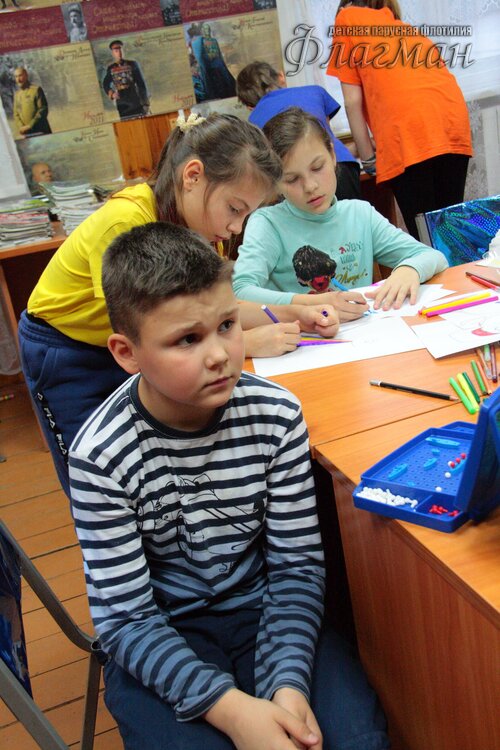 Делегация отряда на осенних каникулах в ДОЛ Буревестник